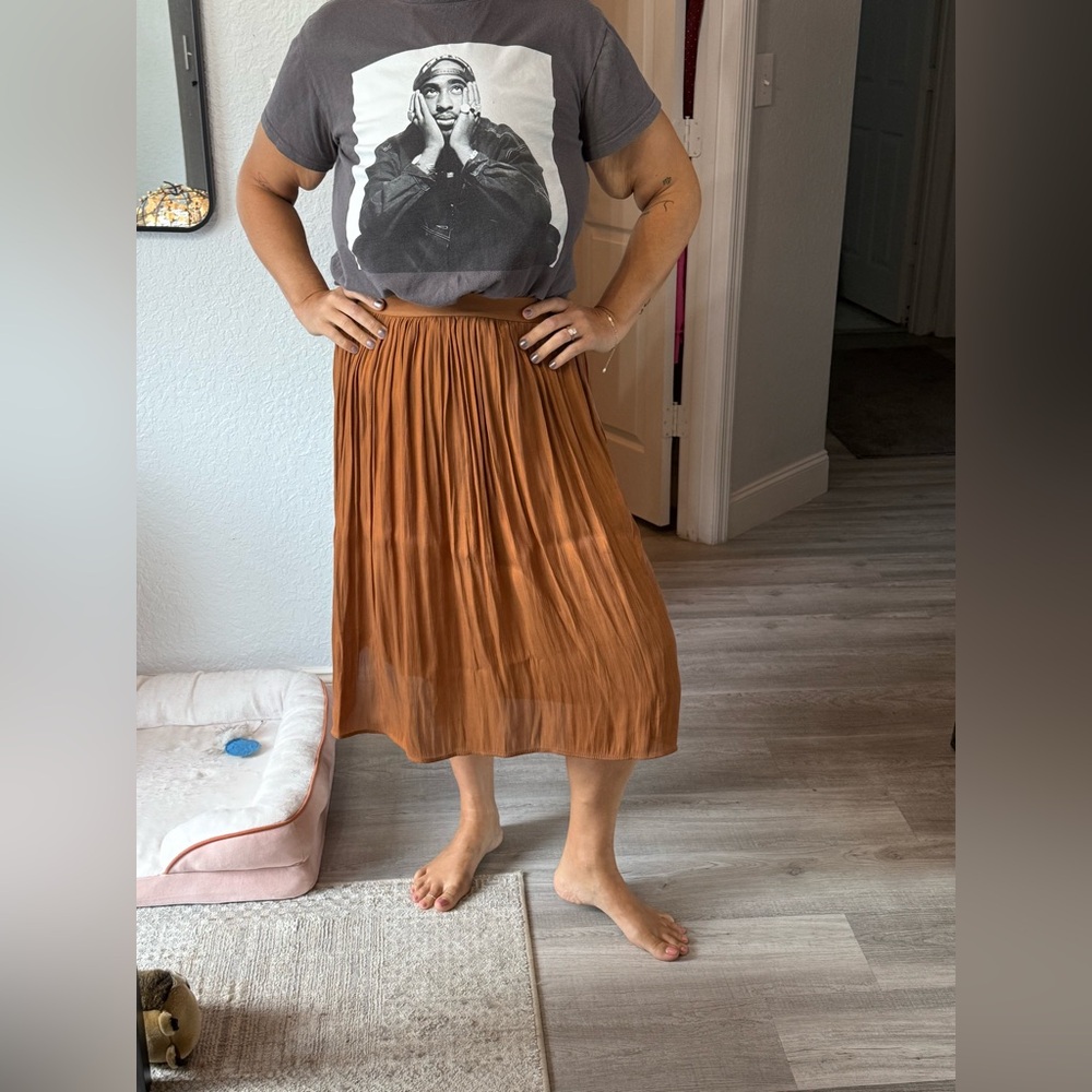 A New Day Tan Skirt